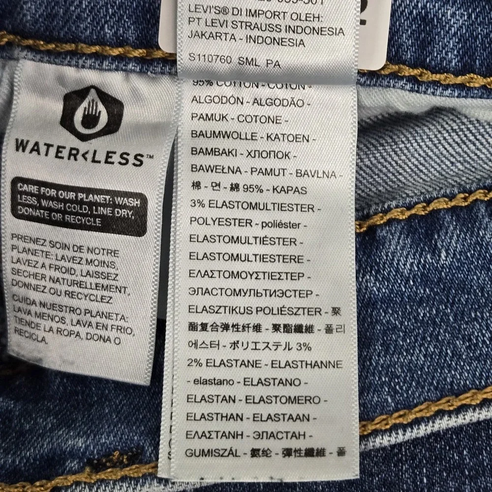 Levi's 505 Men Jeans 32X34 Blue Denim Straight 31